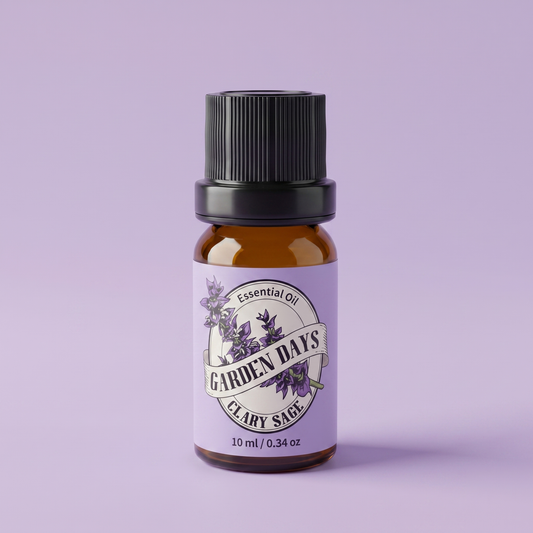 GARDEN DAYS 클라리세이지 에센셜오일 10ml 갈색 유리병 제품 이미지