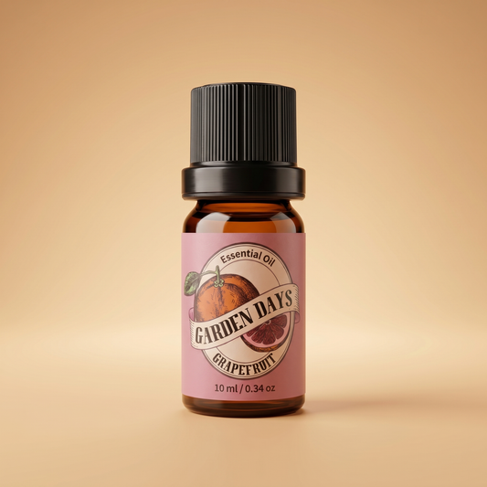 GARDEN DAYS 그레이프프룻 에센셜오일 10ml 갈색 유리병 제품 이미지